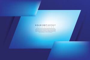 3d modern and abstract blue background template vector