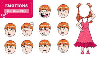 Create Own Paper doll with Choosen Emotion vector