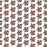 dragon pattern design for background, template, website, texture, etc vector