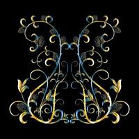 Decorative frames, Retro ornamental frame, Vintage rectangle ornaments and ornate border vector