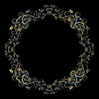 Decorative frames, Retro ornamental frame, Vintage rectangle ornaments and ornate border vector