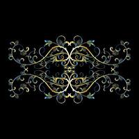 Decorative frames, Retro ornamental frame, Vintage rectangle ornaments and ornate border vector