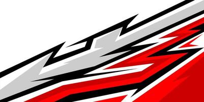 racing stripes red background wrap vector