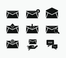 Set of Chat icon collection. Speech buuble, dialogue, messages, chatting, bubble chat, chat box, communication, email message icons illustration vector