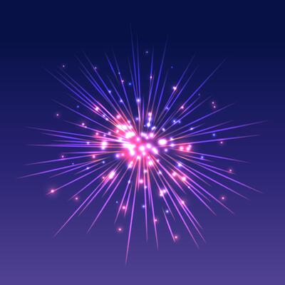 Experience a Spectacular and Vibrant Firework Display in the Night Sky