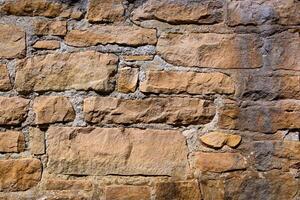 Stone wall texture. Stone wall as background or texture. photo