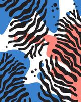 Zebra skin motif pattern background illustration fabric textile print art template clip art paper art wallpaper editable vector