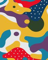 wave liquid flat background pattern texture, edgy, colorful, simple and clean print art template editable vector