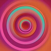 Gradient abstract circle rounded background. vector