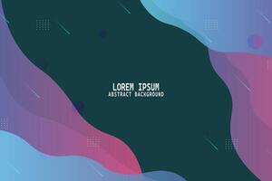 Gradient fluid background. vector
