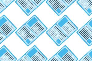 text books pattern background vector