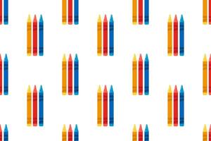 Pen icon seamless pattern background. Highlighter illustration. Pen symbol pattern. vector