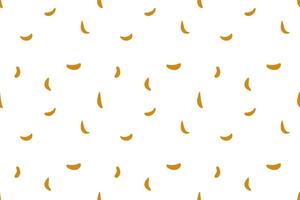 Abstract Banana Pattern scattered pattern. vector