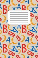 Cute scrapbook templates for planner, notepad, online diary notes, to do, to buy and other vector