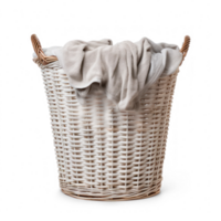 a basket with a blanket on it png