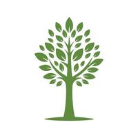 Silhouette tree design template. tree branch love illustration design vector