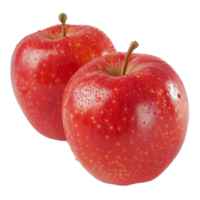 Red Apple, fruit realistic Illustration. Realistic Transparent file. Mockup template for artwork graphic design png