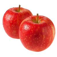 Red Apple, fruit realistic Illustration. Realistic Transparent file. Mockup template for artwork graphic design png