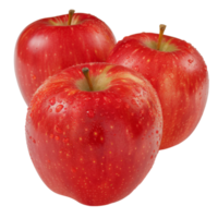 Red Apple, fruit realistic Illustration. Realistic Transparent file. Mockup template for artwork graphic design png