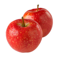 Red Apple, fruit realistic Illustration. Realistic Transparent file. Mockup template for artwork graphic design png