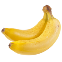 Banana, fruit realistic Illustration. Realistic Transparent file. Mockup template for artwork graphic design png