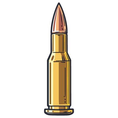 bullet logo icon illustration