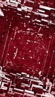 Moving 3d space with square walls. Motion. Surreal 3d space with moving squares and walls. Dizzying and hypnotic immersion in geometric square mazes video