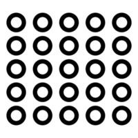 pattern line icon isolated on white background vector