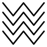 pattern line icon isolated on white background vector