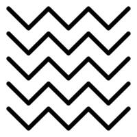 pattern line icon isolated on white background vector
