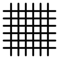 pattern line icon isolated on white background vector