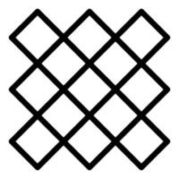 pattern line icon isolated on white background vector