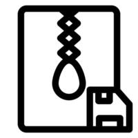 save line icon illustration isolated on white background vector
