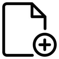 add line icon illustration isolated on white background vector