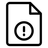 error line icon illustration isolated on white background vector