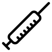 injection line icon illustration isolated on white background vector