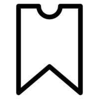 fav line icon illustration isolated on white background vector