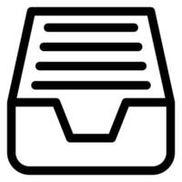 full line icon illustration isolated on white background vector