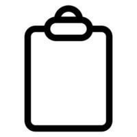 todo line icon illustration isolated on white background vector