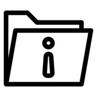 information line icon illustration isolated on white background vector