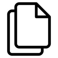 file line icon illustration isolated on white background vector