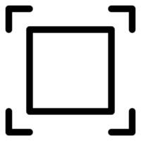 merge line icon illustration isolated on white background vector