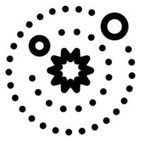 sun line icon illustration isolated on white background vector