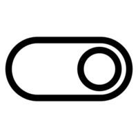 switch line icon illustration isolated on white background vector