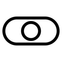 switch line icon illustration isolated on white background vector