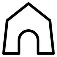 home line icon illustration isolated on white background vector