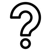 question line icon illustration isolated on white background vector