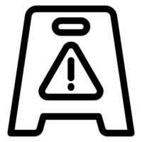 floor line icon illustration isolated on white background vector