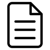 file line icon illustration isolated on white background vector