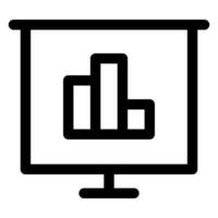 board line icon illustration isolated on white background vector